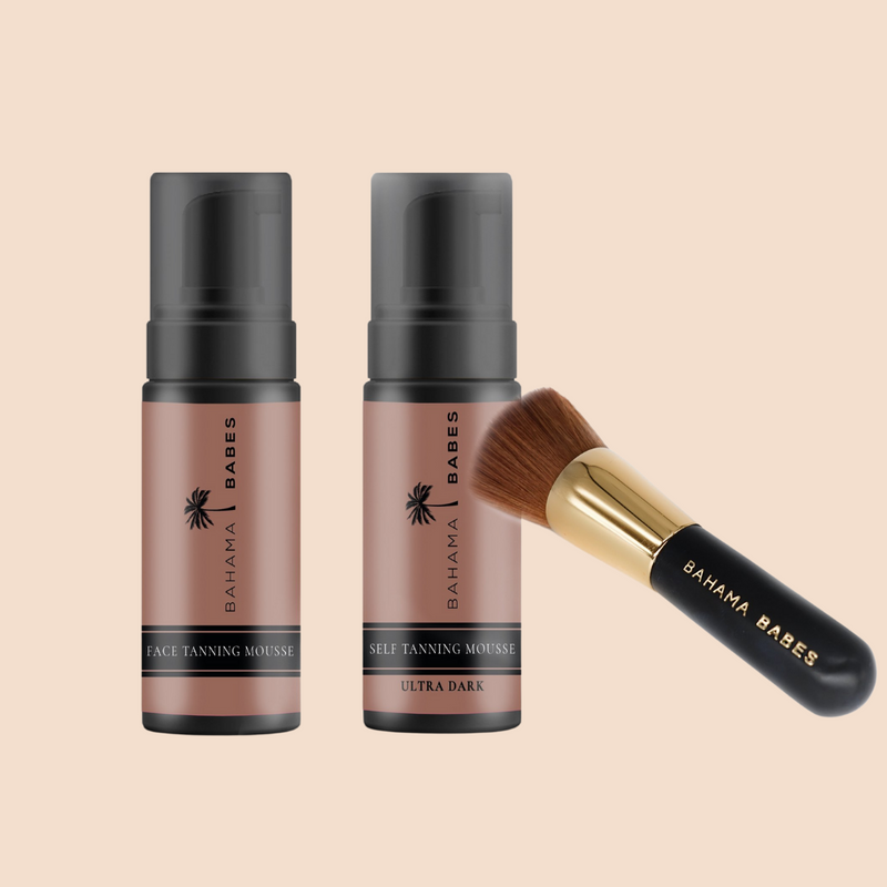 Doppelpack Self Tanning Mousse + GRATIS PINSEL